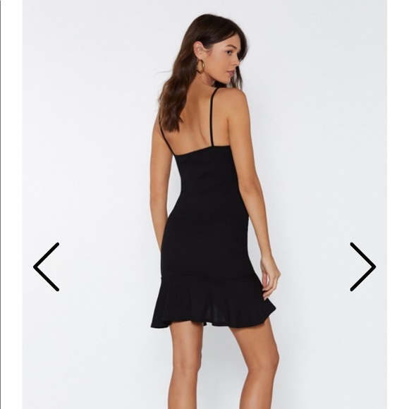 NWT NASTY GAL FLIP EM OFF DRESS - Picture 2 of 6
